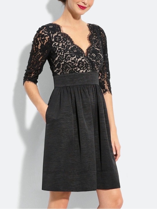 Eliza J Dresses & Skirts - NWOT Eliza J | Black Missy Lace Dress, size 8